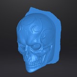 Scanner 3D masque crâne